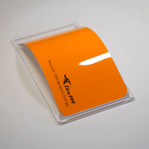 TPU Mclaren Orange Fire PPF