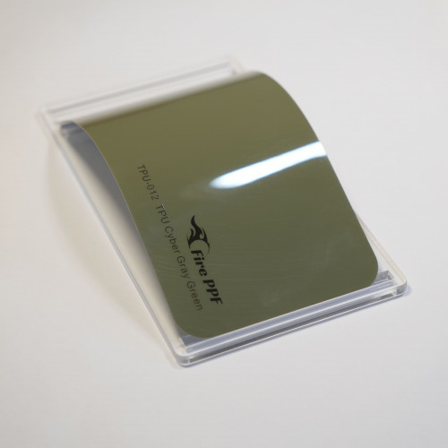 TPU Cyber Gray Green Fire PPF