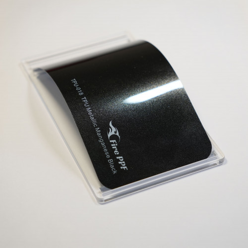 TPU Metallic Manganese Black Fire PPF