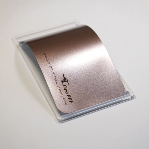 TPU Subglacial Berry Pink Fire PPF