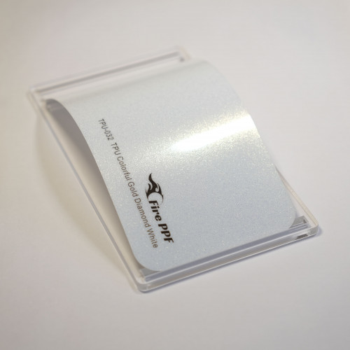 TPU Colourful Gold Diamond White Fire PPF