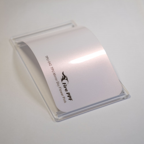 TPU Mirror Sky Flower Pink Fire PPF