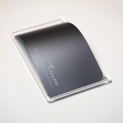 TPU Satin Racing Blue Fire PPF