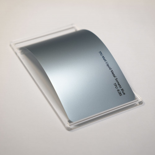 TPU Matte Liquid Metal Somato Blue Fire PPF