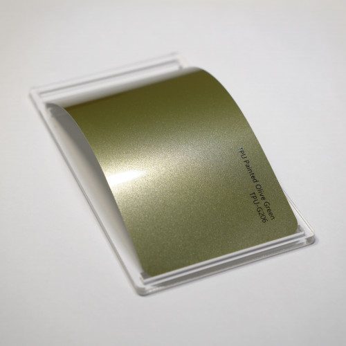 TPU Painted Olive Green Fire PPF