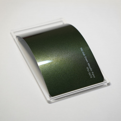 TPU Oak Green Metallic Paint Fire PPF