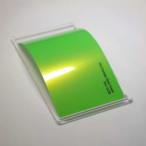 TPU Fantasy Gold Green Fire PPF