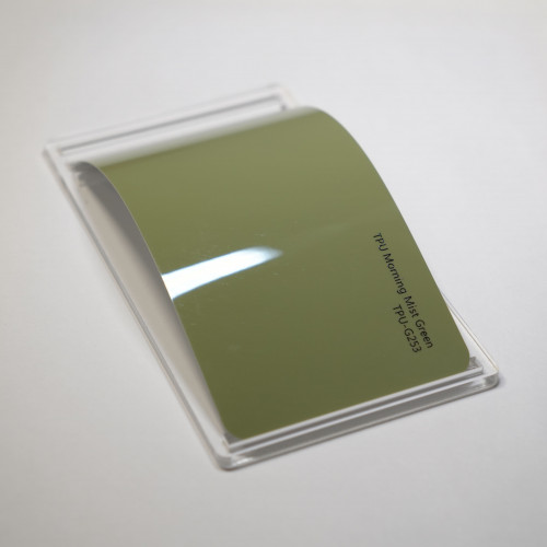 TPU Morning Mist Green Fire PPF