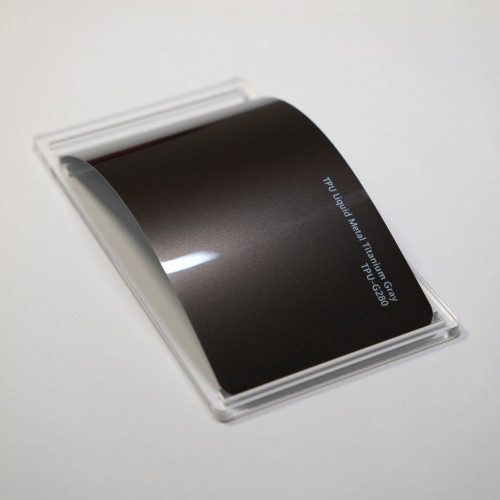 TPU Liquid Metal Titanium Gray Fire PPF