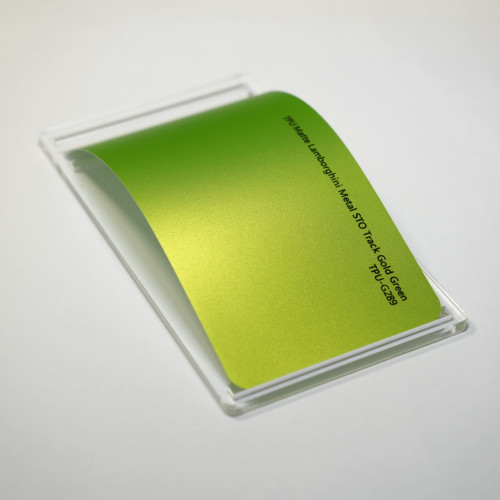 TPU Matte Lamborghini Metal STO Track Gold Green Fire PPF