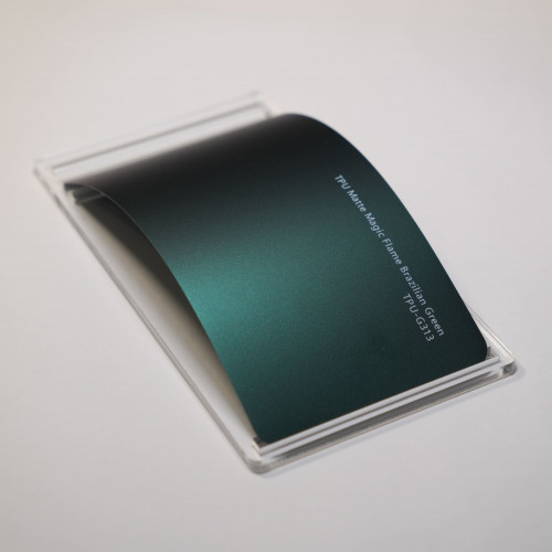 TPU Matte Magic Flame Brazilian Green Fire PPF