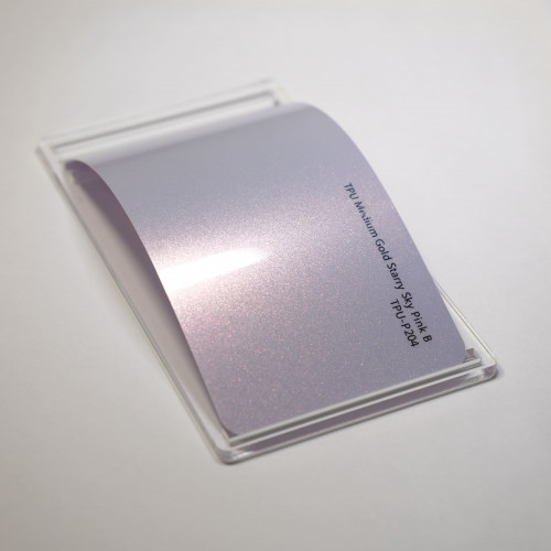 TPU Medium Gold Starry Sky Pink B Fire PPF