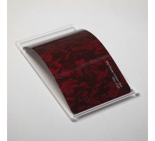 TPU Flower Carbon Red Fire PPF