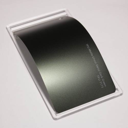 TPU Matte Ghost Metal Dark Green Fire PPF