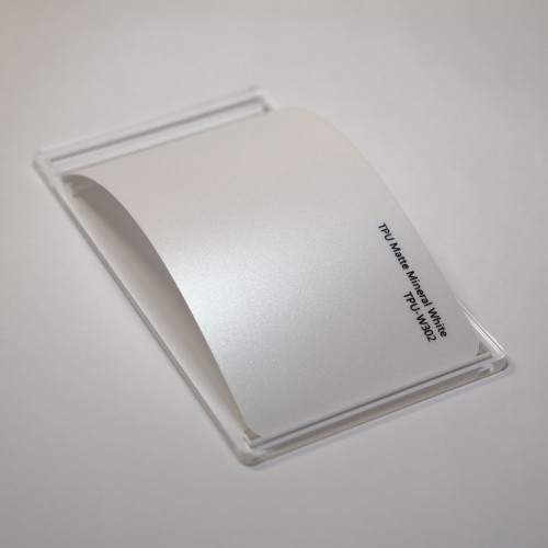 TPU Matte Mineral White Fire PPF