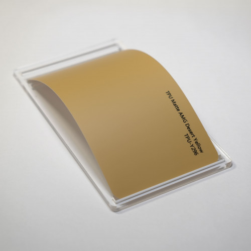 TPU Matte AMG Desert Yellow Fire PPF